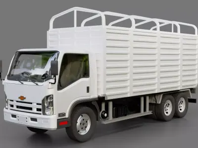 Chevrolet NQR Cargo Truck 3D model
