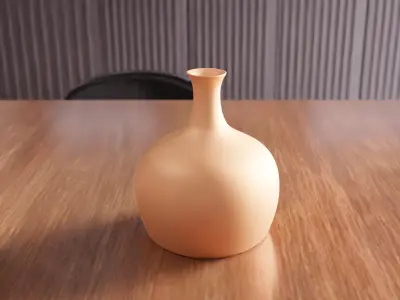 Water Pitcher Vase 002 3D print model