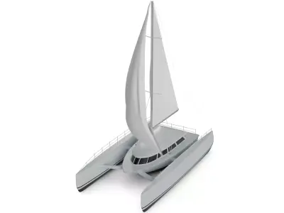Sailboat 3D model