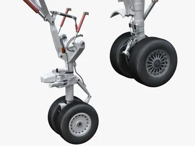 Landing Gear for Boeing 737 MAX 3D model