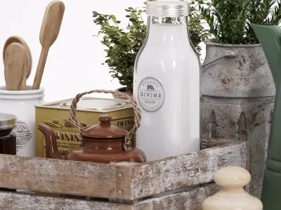 Kitchen Accessories-09 3D model