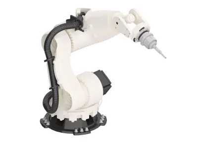 mechanical arm Low-poly 3D model get