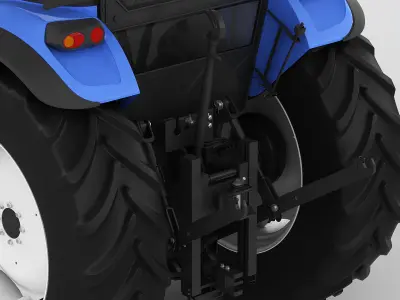 New Holland TD5 tractor 3D model