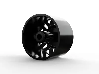 corleone front conte dually wheel 3D print model