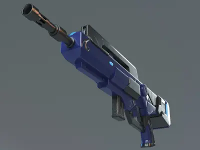 Famas Assault Rifle 3D model purchase