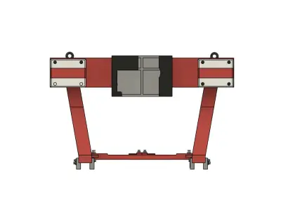 OO Model Railway Modern Friction Buffer Stops V1 3D print model