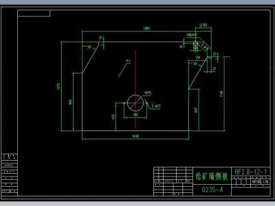 BF2-8 flotation machine 3D model