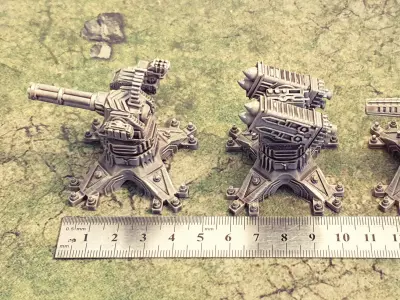 Defence turret 3D model