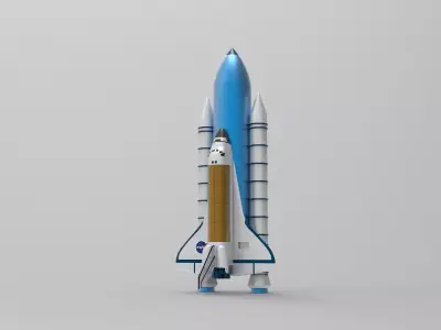 Space Shuttle II 3D model