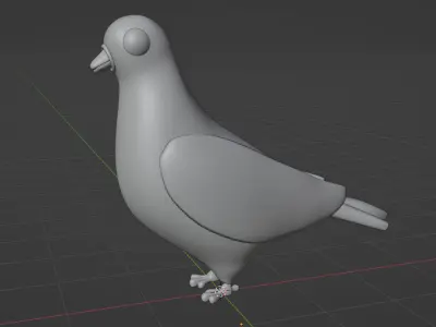 Prigon Low-poly 3D model