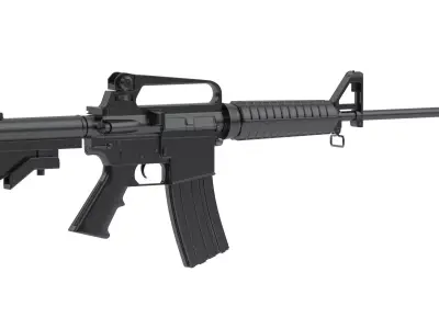 Colt AR-15 3D model