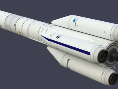 Ariane6 SC 3D model