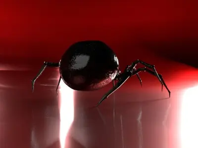 Spider 3D model 33