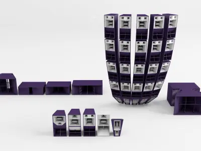 FUNKTION ONE - RES 5 - Collection 3D model