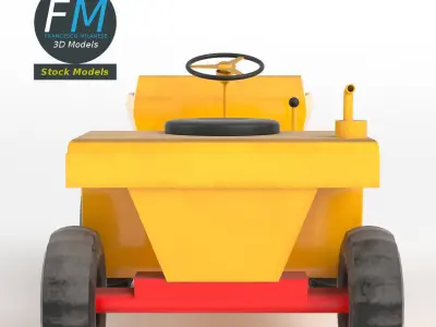 Tipper base mesh 3D model