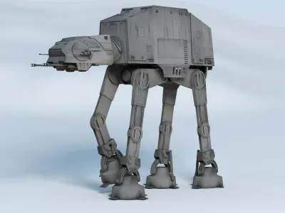 Star Wars Imperial AT-AT Walker Free 3D model