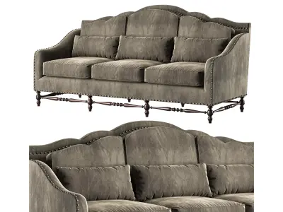 blackwood americano sofa art 5489 3D model