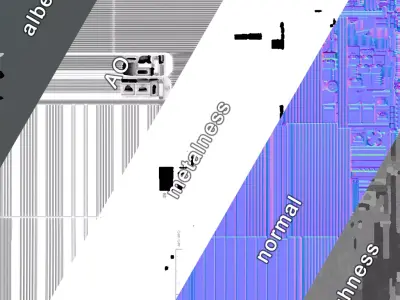 Klas Voyager EMm - Radio Gateway Low-poly 3D model