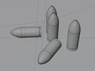 Bullets 3D model