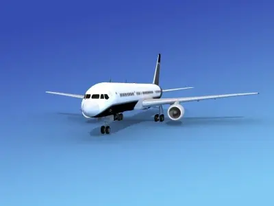 Boeing 757-200 Corporate 8 3D model