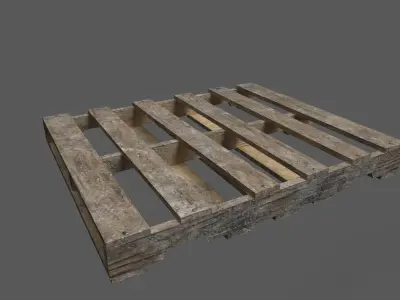 Military Crates Pack Low-poly 3D model