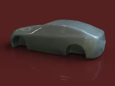 Sedan Car Body Free 3D model