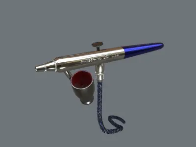 Airbrush Badger No 150 3D model