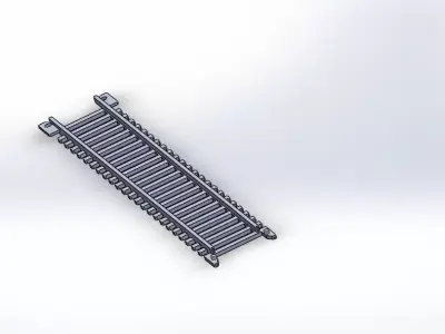 TRAIN RAIL Free 3D print model