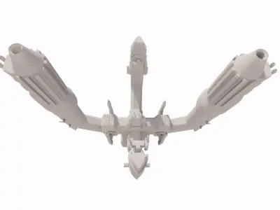 Spaceship-spacecraft-22 3D model