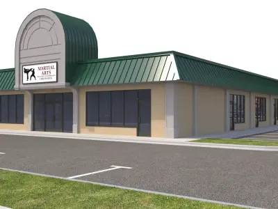 Retail-164 Retail Store 3D model