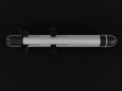 Akeron MP - MMP - Anti-tank missile system 3D model