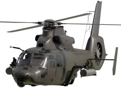 HARBIN-Z-9 3D model