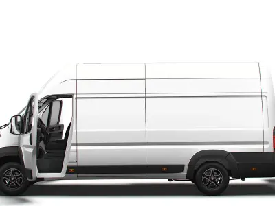 Peugeot e Boxer Van L4H3 HQ Interior 2025 3D model