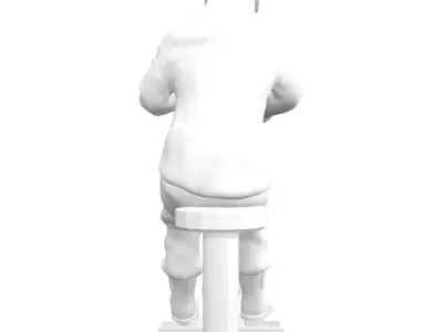 Cantina Bith Musician 3D Print Miniature 3D print model