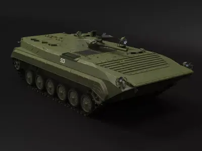 BMP-1 3D model