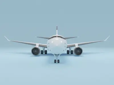 Plane 02 3D model