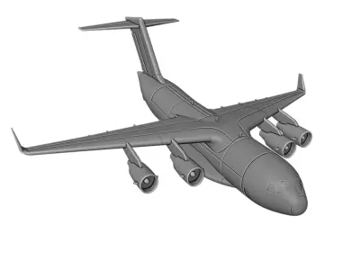 Boeing C-17 Globemaster III 3D print model