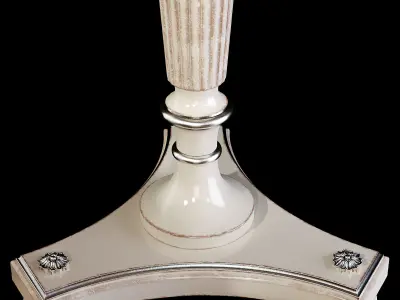 Classic coffe table 001 3D model