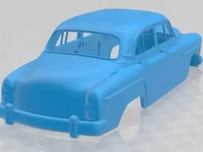 Seat 1400 1957 Printable Body Car 3D print model