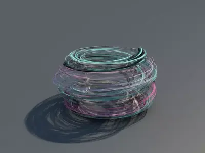 Hair candy 3D model