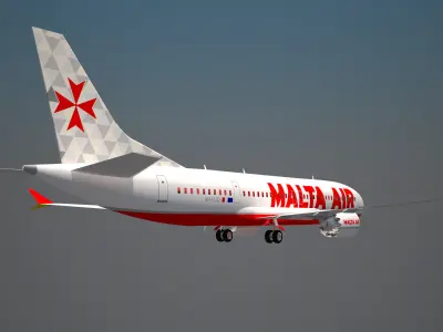 Malta Air Boeing 737 Max 8 - 200 3D model