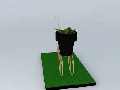 Garden bike Free 3D model