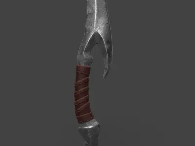 Dagger Ancient Weapon Low-poly 3D model