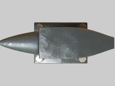 Metal Anvil 3D model