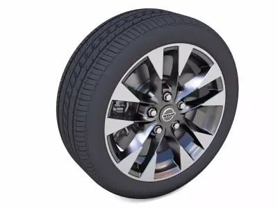 Nissan Sentra Rim 3D Model Low-poly 3D model