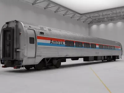 Wagon Amfleet 1 3D model