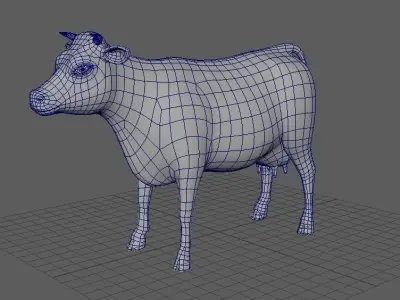 COW 3D model 3D model