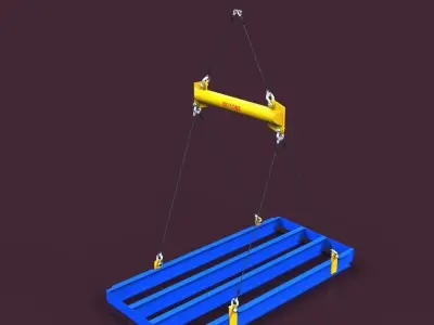 Spreader bar Free 3D model