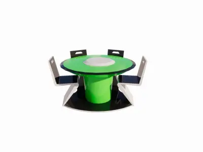 Sci-Fi Table 3D model shop