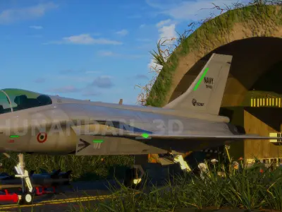 Fighter jet concept  Free 3D model